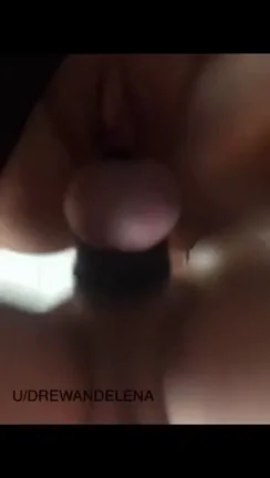 Hubby got a great view of the action . And maybe some squirt on his face