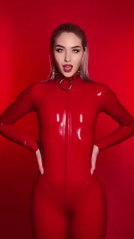 Red on red