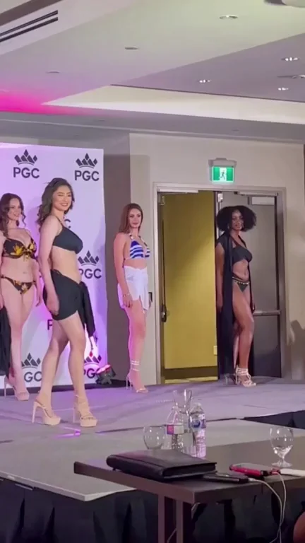 Miss Alberta 2023 carrying around some serious jugs on her frame
