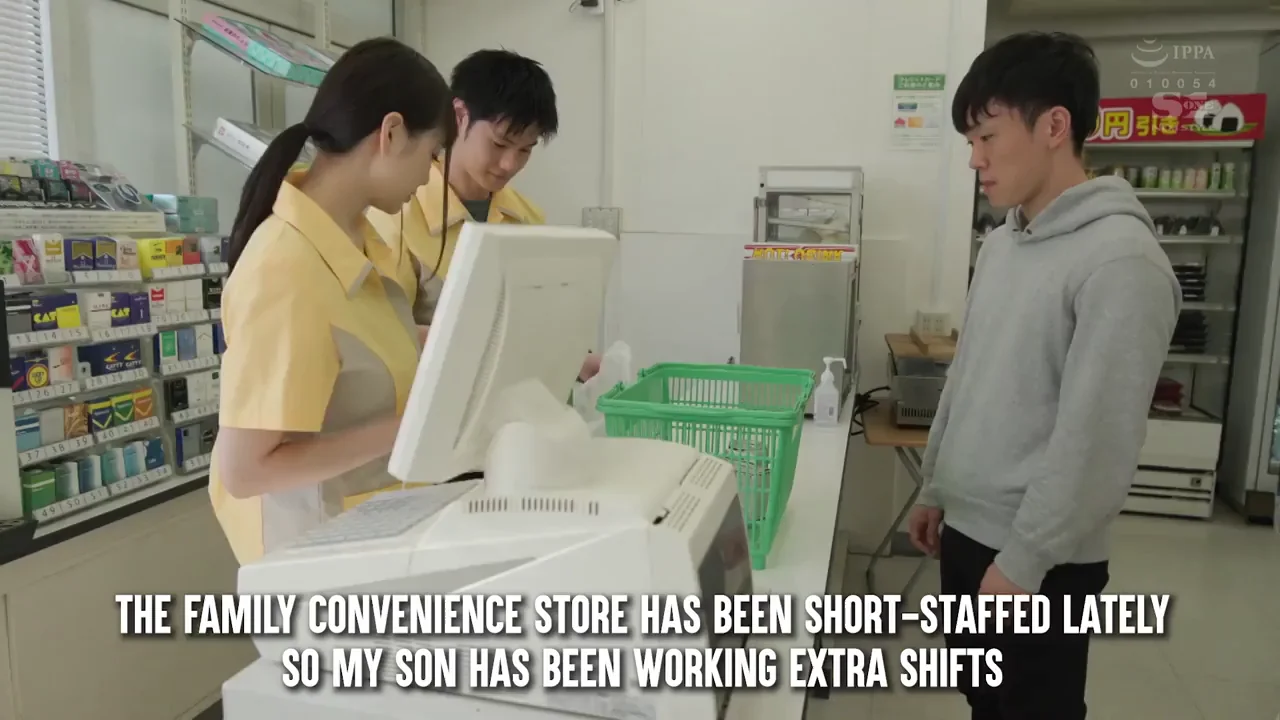 Mom's Slutty Shift: Family Store Turns into Son's Pounding Paradise