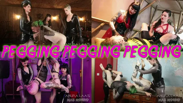 🔥 Pegging Bosses Pound Hot Submissive Cock 👅🍑💦