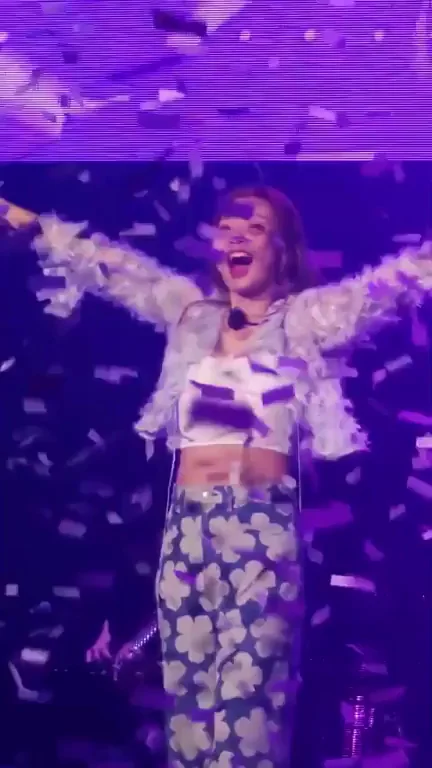 Ahn Jiyoung's Confetti Slutdrop - Kpop Stage Tease