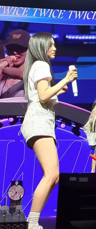 Mina from TWICE Teasing in Tiny Shorts 😍🍑🔥