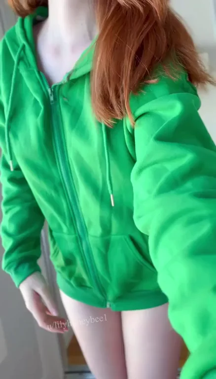 I'll give you the green light to touch my pale body