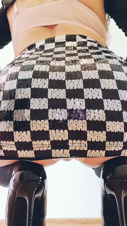 Loving This Juicy Upskirt Ass View? 🍑🔥 (OC)