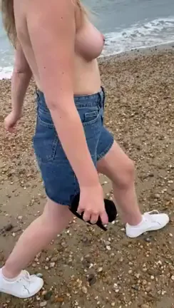 Caught walking on the beach?
