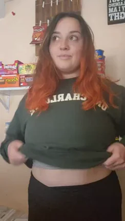 Snack Time? 🍑 My Massive Tits Are Ready! 😈