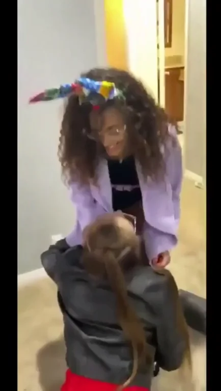 Birthday Slut Scores a Steamy Girl Kiss Gift