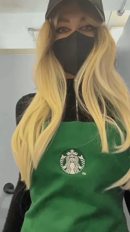 Barista Slut Thrills on Getting Caught and Bossed