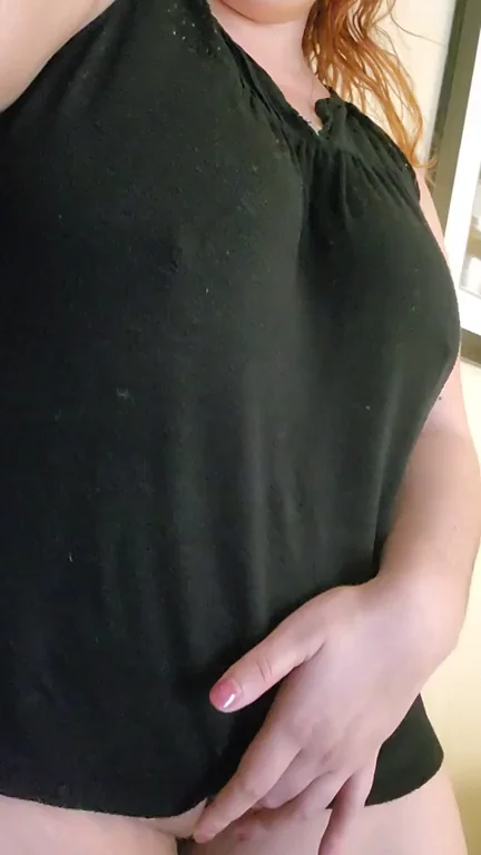 My boobs got jealous of how much I was playing with my pussy