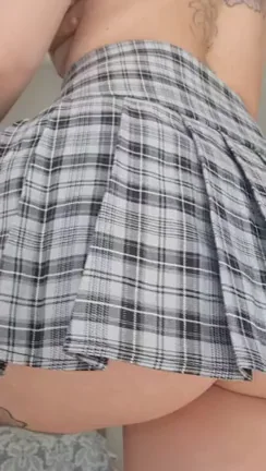 Schoolgirl Slut Stays Plugged and Stretched for Your Huge Cock