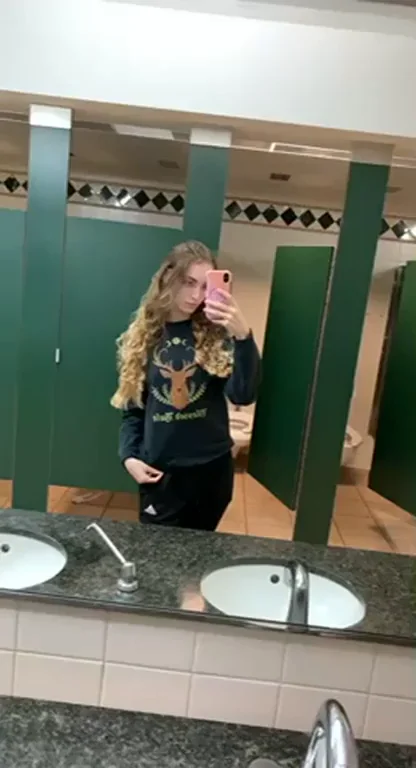 Can't resist the urge to flash every time I go into a bathroom