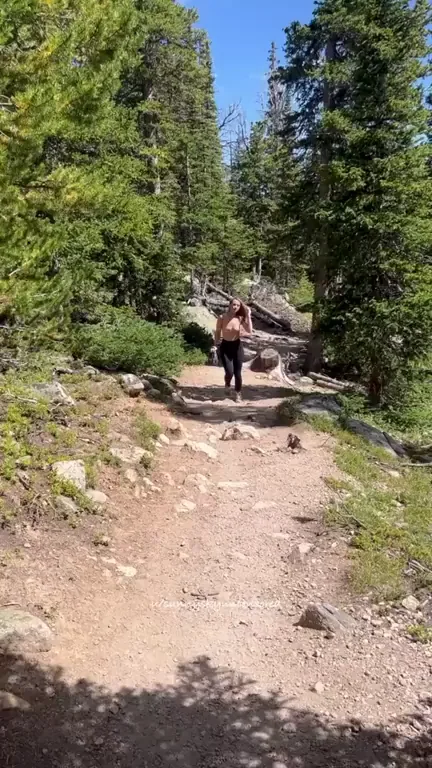 Naked Hike in the Wild Sunshine
