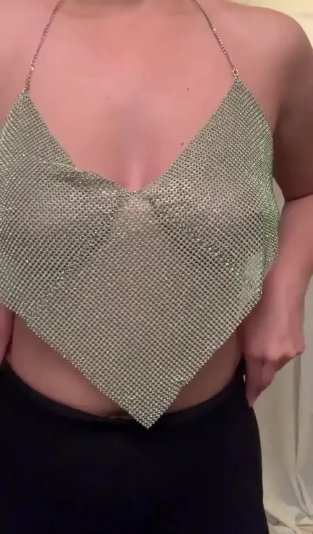 Do you like my boobies and slutty top?