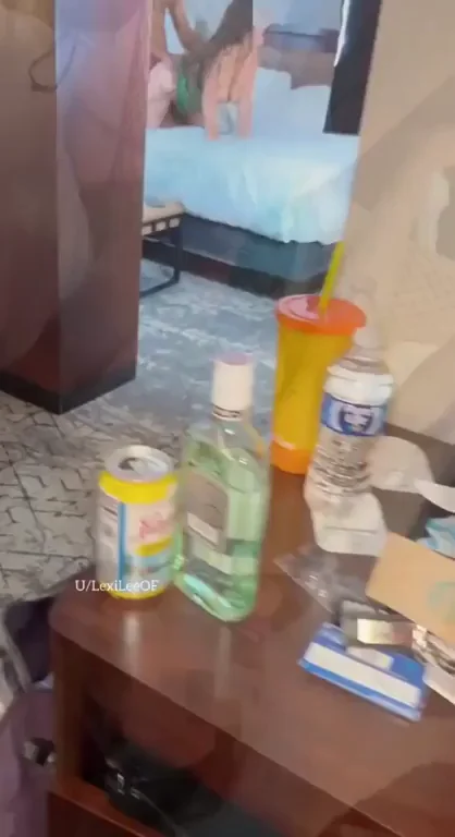 By the time hubby got off work and showed up to the hotel room, we had already gotten started 😁 he loves knowing that I'm getting fucked without him even there