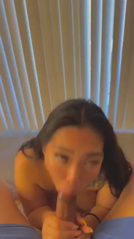 Cupping your balls with one hand while I drain your cock with the other ❤