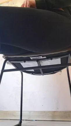 Under-Desk Tease: Boss Babe's Thicc Ass POV