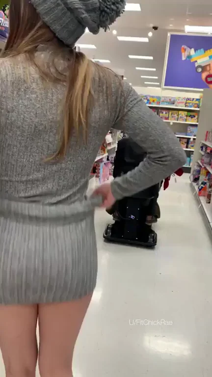 I just didn't feel like wearing a thong anymore [GIF]