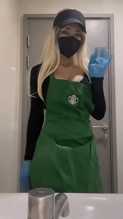 I've served you your coffee now will you serve me your cock? I'm in the bathroom waiting