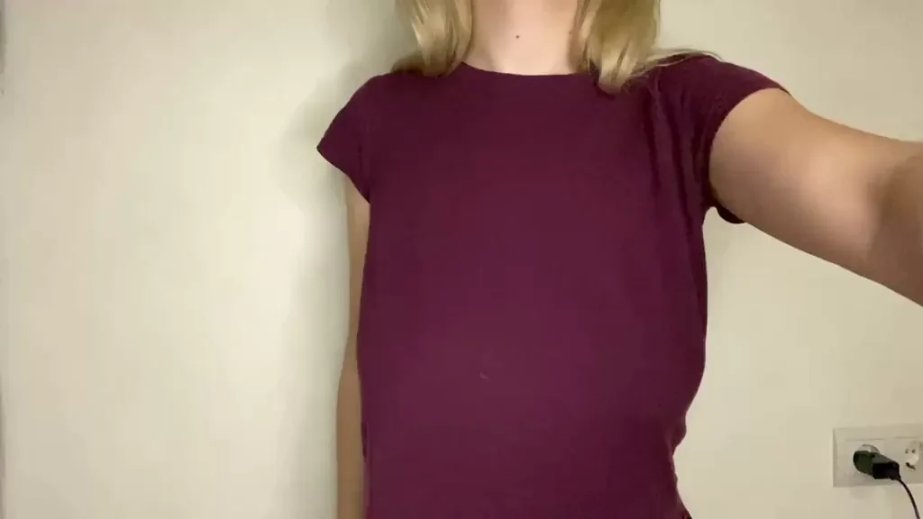 Blonde Bombshell Begs: Fuck My Tits Raw!