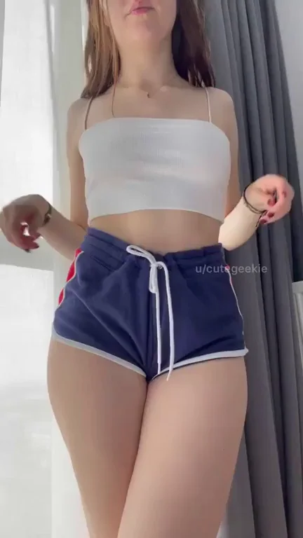 B cup and a 40 inch booty