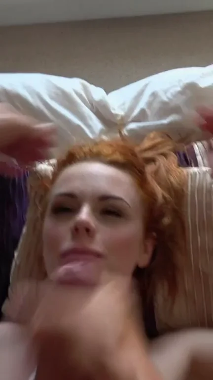 Ella Hughes Face Full of Hot Cum 💦😈