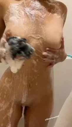 Slide In My Soapy Cleavage? 🥵🍈🍈