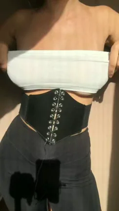 My boobs drop