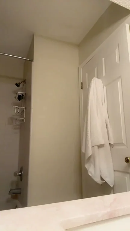 Wyd if i walk into the bathroom like this while your jerking off keep in mind we are only step family...