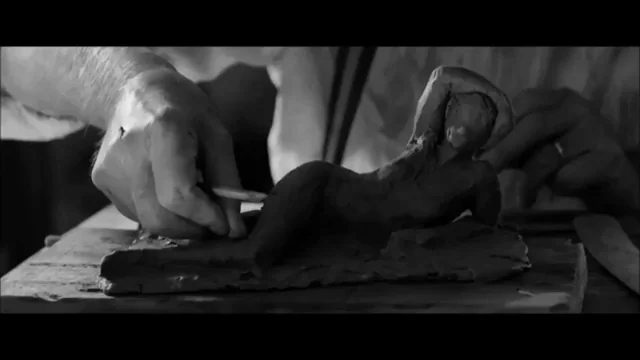 Aida Folch Bares Her Slim Nude Body in Steamy Black & White