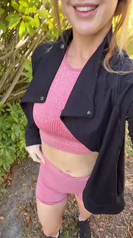 Neighbors Go Wild Watching My Massive Tits Bounce on My Run 😈🍈🍈