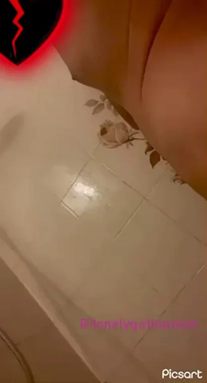 Cute Trans Ass Begs for Spanking in Steamy Shower Tease