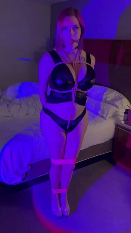 Yes, I love being tied and fucked with. [f]