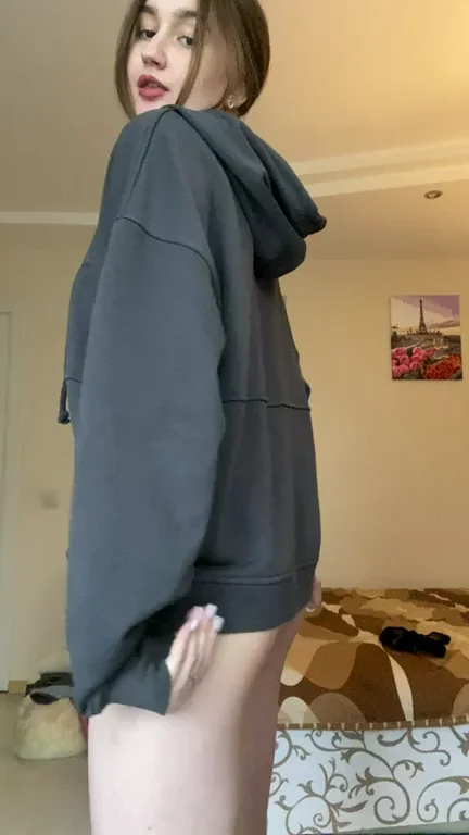 Woke Up Wild and Booty Poppin' in My Hoodie