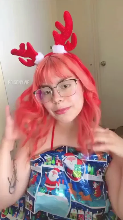 Daddy's Naughty Reindeer Slut: Use My Thick Naked Body as Your Fucktoy 🎅🔥🍑