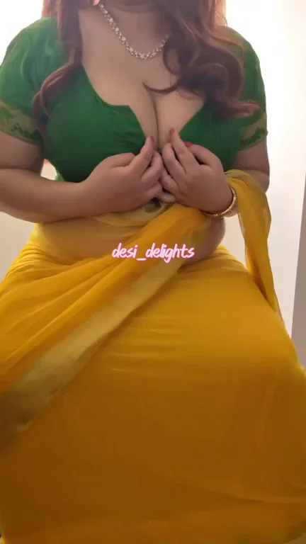 Desi milf unbuttons her blouse..what's next!