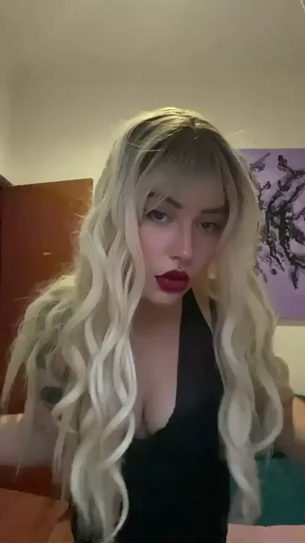The black dress makes my boobs really special