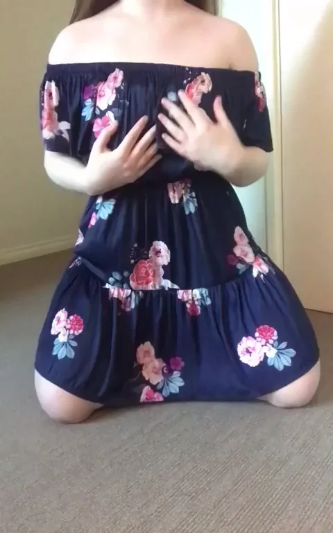 Begging to be tittyfucked