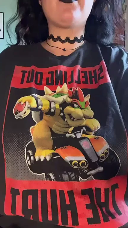 🔥 Shelling Out Those Massive Tits Hurt! Bowsette Boob Bounce 💦