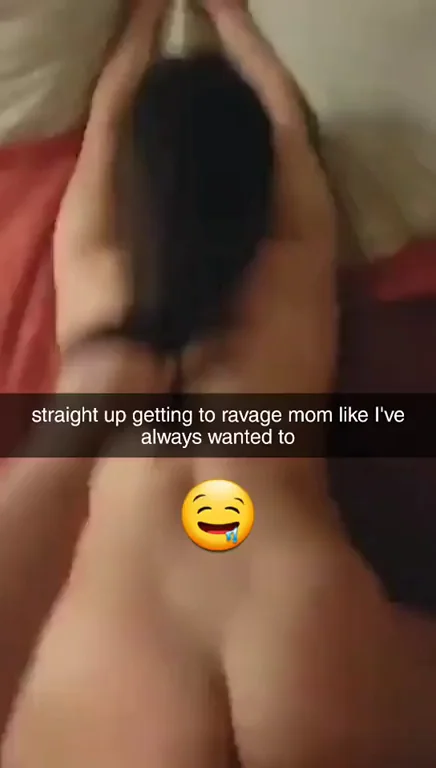 Son pounds mom like he's always wanted