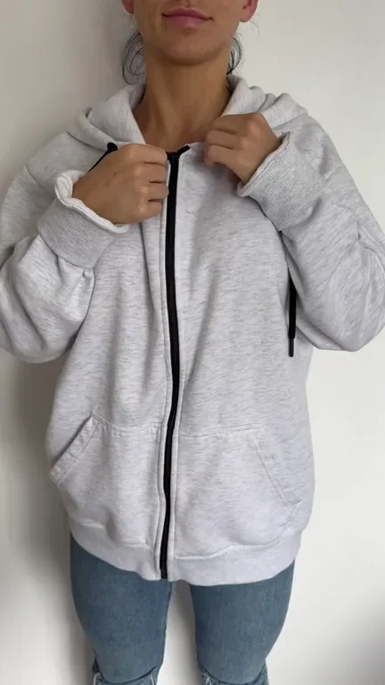 Fit Babe's Hoodie Tease Surprise
