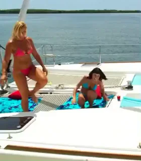 Vanessa Cater and Laura Willette in The Do Over