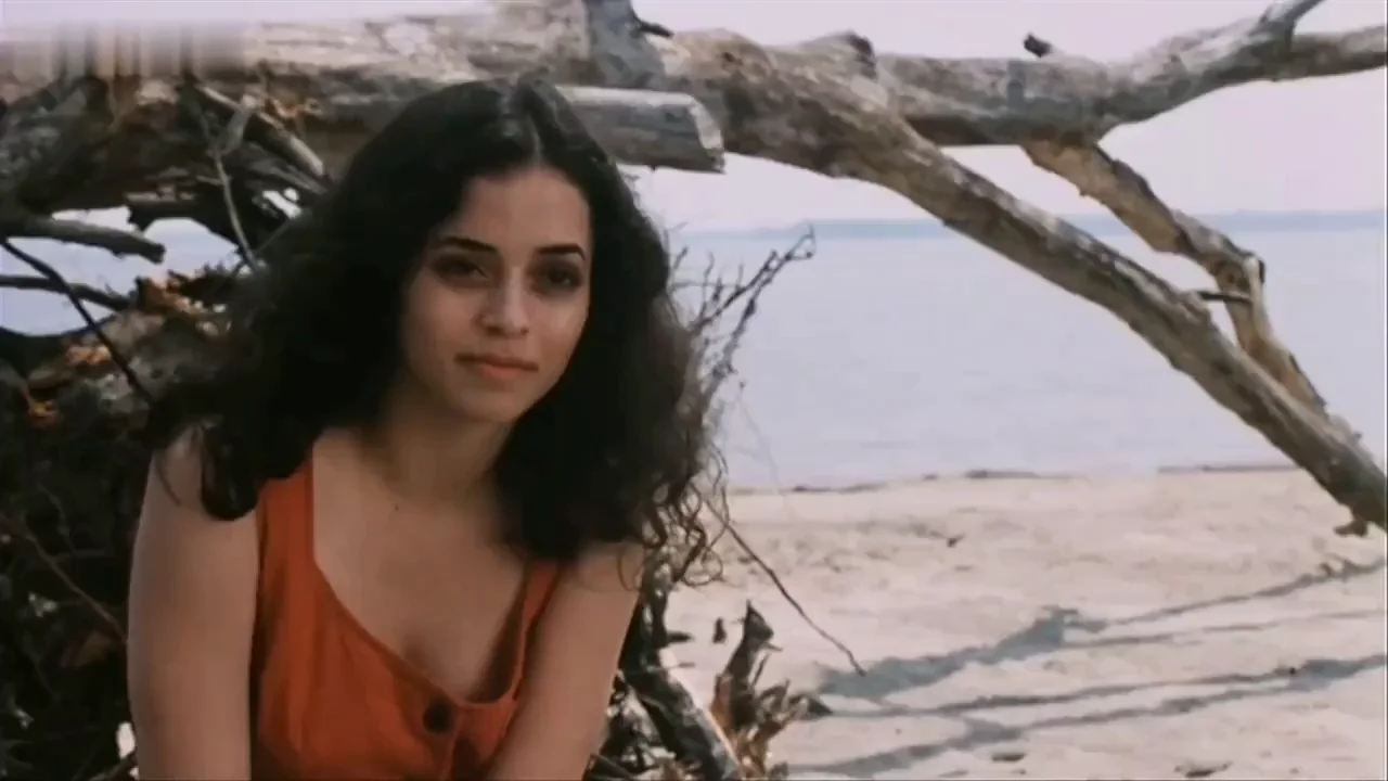 Emmanuelle Vaugier's Slender Tits Tease in Hysteria '97 Beach Strip