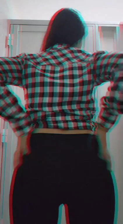 Office Slut's Thick Latina Ass Tease 😈