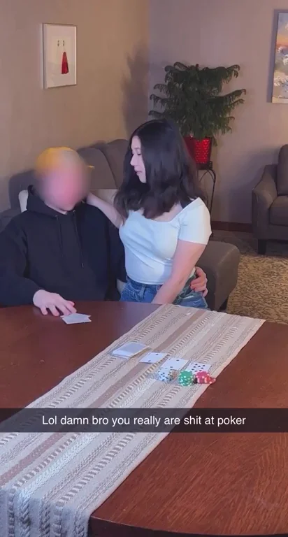 Your gf will never forgive you for betting her in Poker