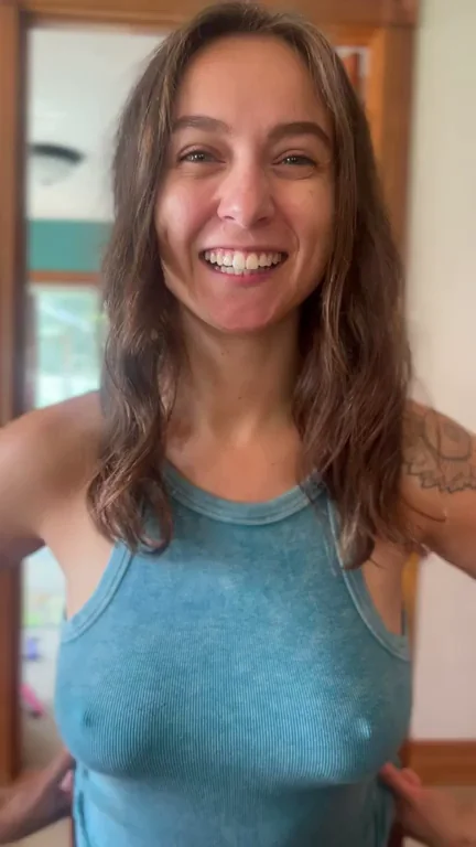 Not hiding much in this shirt [OC]