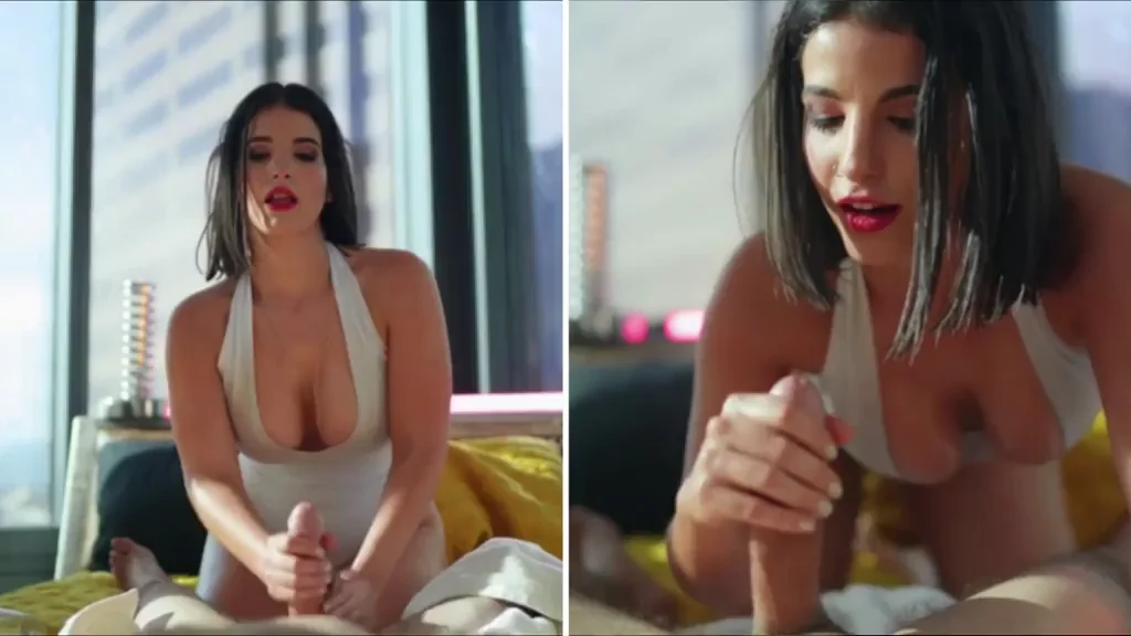 LaSirena69 (Antonella Alonso) Slurps Huge Cock 💦🍆👅