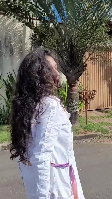 On the street, feeling daring and naughty