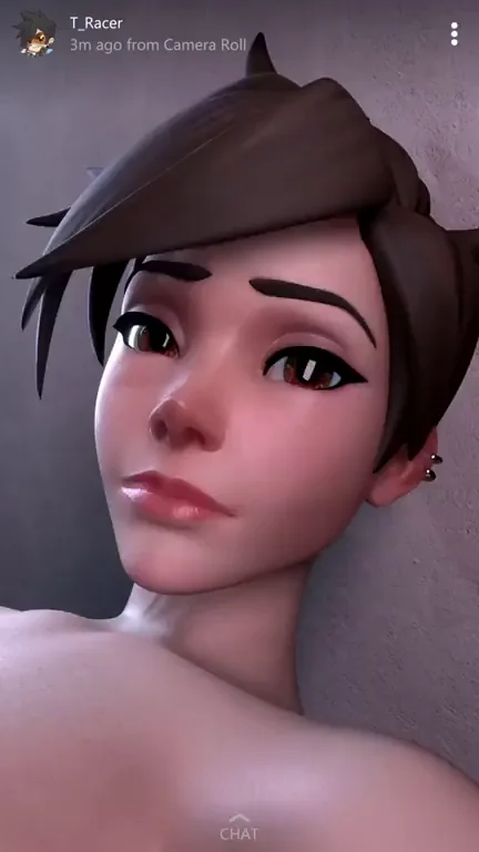 Tracer fingering herself (MercifulErotica)