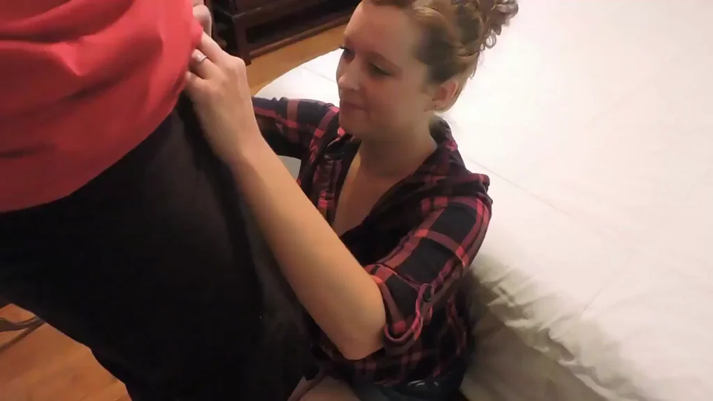 🍆 On Her Knees Stuffing Her Slutty Mouth with Thick Cock 👅